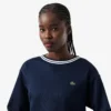 In Frankrijk gemaakt sweatshirt met boothals