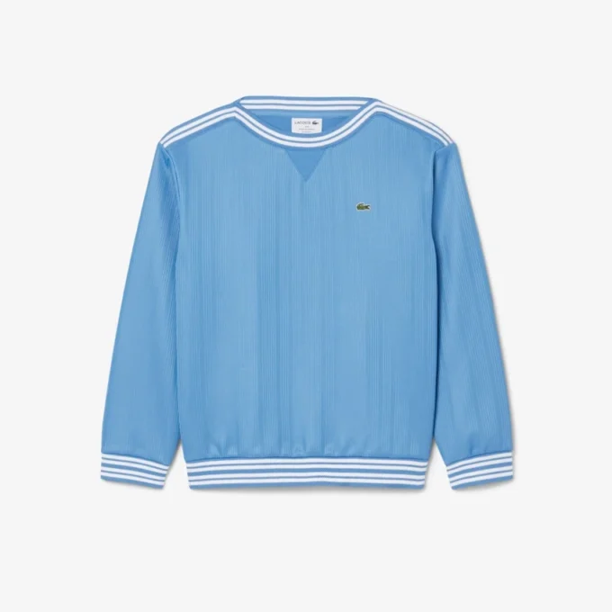 In Frankrijk gemaakt sweatshirt met boothals