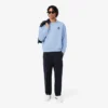In Frankrijk gemaakt Sweatshirt met polokraag