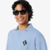 In Frankrijk gemaakt Sweatshirt met polokraag