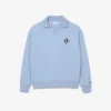 In Frankrijk gemaakt Sweatshirt met polokraag