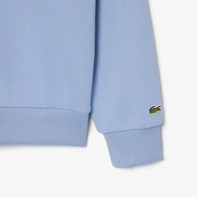 In Frankrijk gemaakt Sweatshirt met polokraag