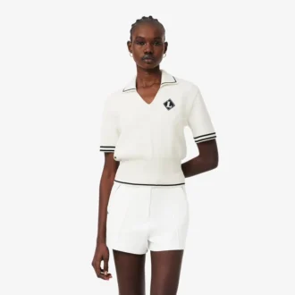 In Frankrijk vervaardigd katoen Polo