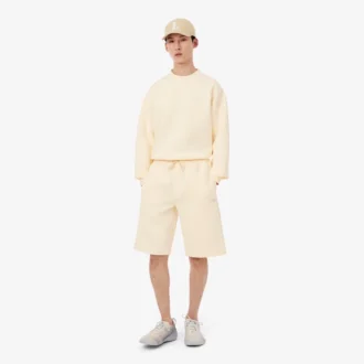 Interlock-short met relaxte pasvorm
