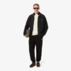 Jacket met grof gebreide textuur