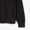Jacket met grof gebreide textuur
