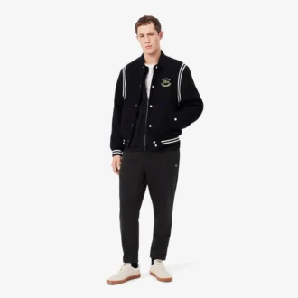 Jersey joggingbroek met taps toelopende pijpen
