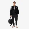 Jersey joggingbroek met taps toelopende pijpen