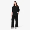 Jersey joggingbroek met wijde pasvorm