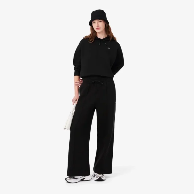 Jersey joggingbroek met wijde pasvorm