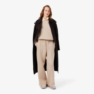 Jersey joggingbroek met wijde pasvorm