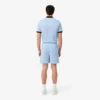 Jersey short met textuur