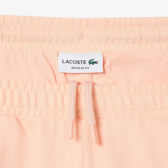 Jersey short met textuur