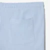 Jersey short met textuur