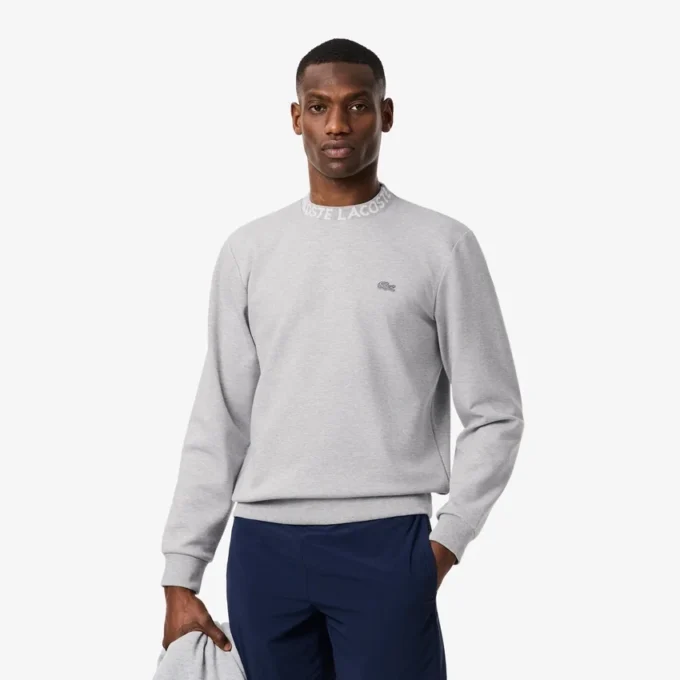 Jersey-Sweatshirt met merknaam voor heren