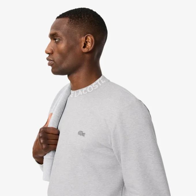 Jersey-Sweatshirt met merknaam voor heren