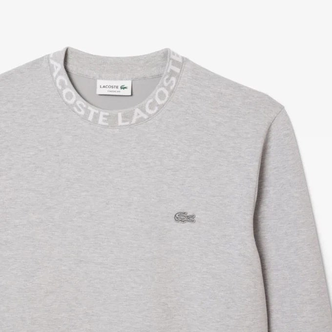 Jersey-Sweatshirt met merknaam voor heren