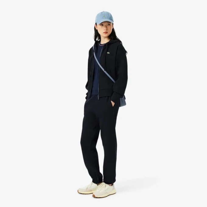 Jersey T-shirt met contrasterende rand voor dames