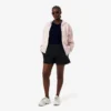 Jersey T-shirt met contrasterende rand voor dames
