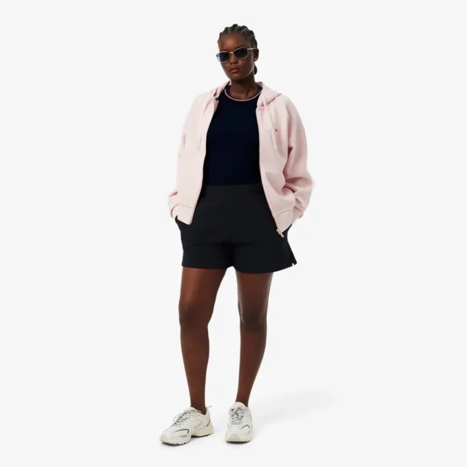 Jersey T-shirt met contrasterende rand voor dames