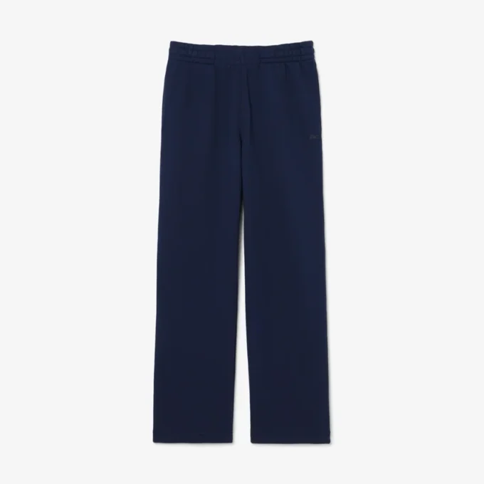 Joggingbroek van fleece met losse pasvorm