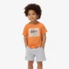 Katoen T-shirt met badge-accent