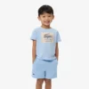 Katoen T-shirt met badge-accent