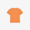 Katoen T-shirt met badge-accent