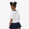 Katoen T-shirt met contrasterend embleem