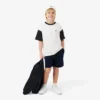 Katoen T-shirt met contrasterende rand