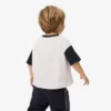 Katoen T-shirt met contrasterende rand