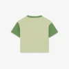 Katoen T-shirt met contrasterende rand