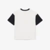 Katoen T-shirt met contrasterende rand