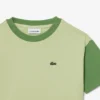 Katoen T-shirt met contrasterende rand