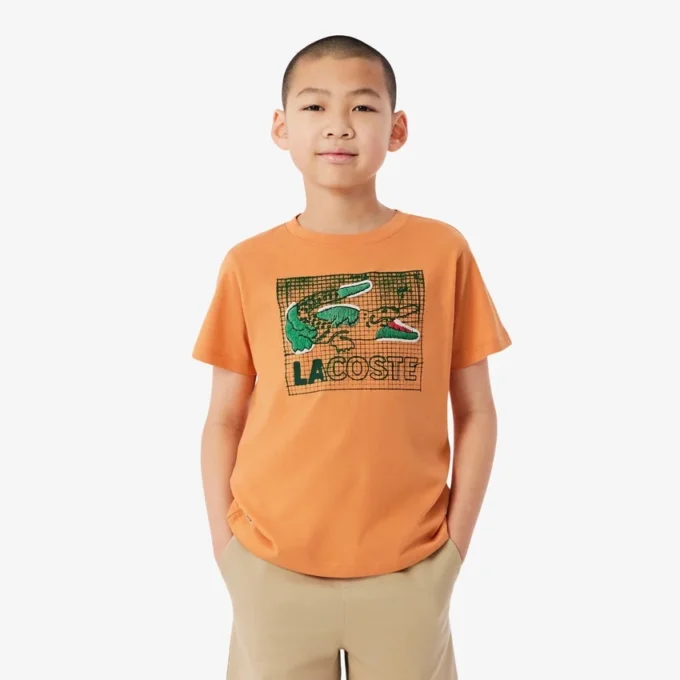 Katoen T-shirt met grafische print