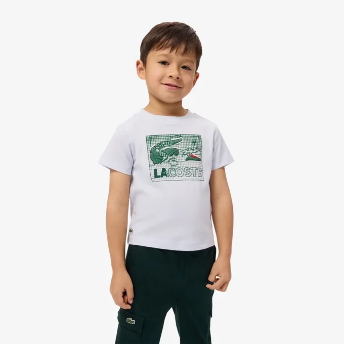 Katoen T-shirt met grafische print