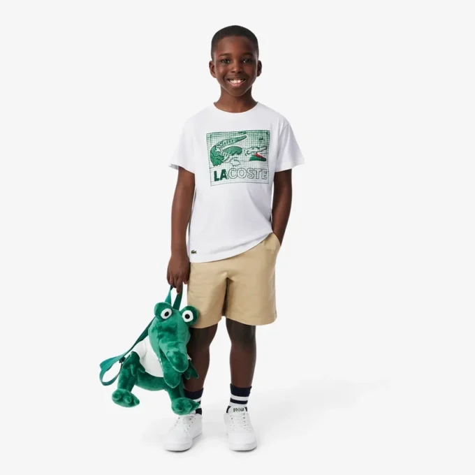 Katoen T-shirt met grafische print