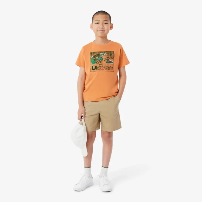 Katoen T-shirt met grafische print
