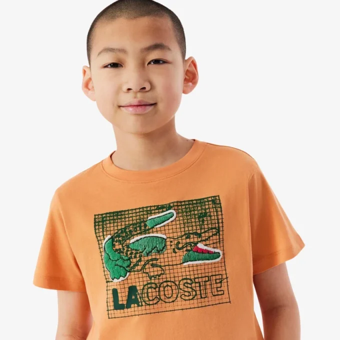Katoen T-shirt met grafische print