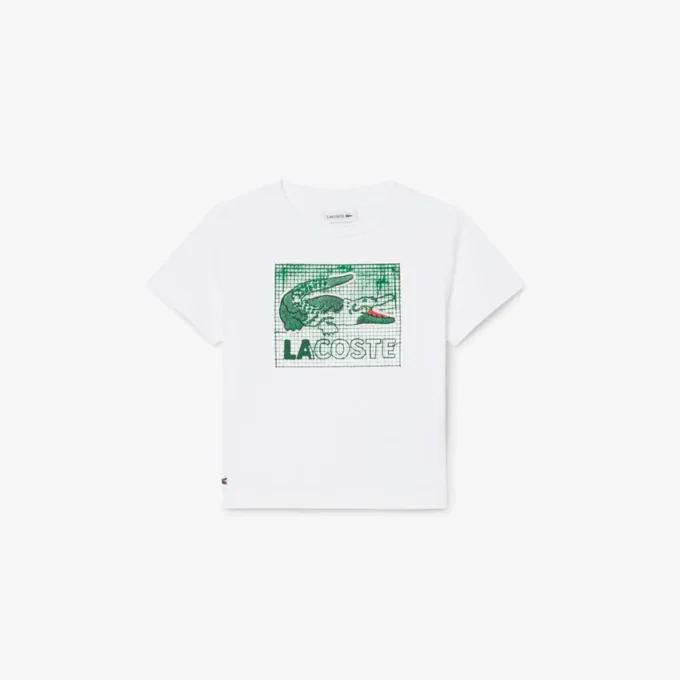 Katoen T-shirt met grafische print
