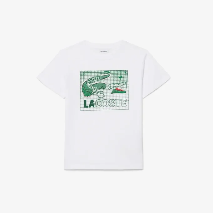 Katoen T-shirt met grafische print