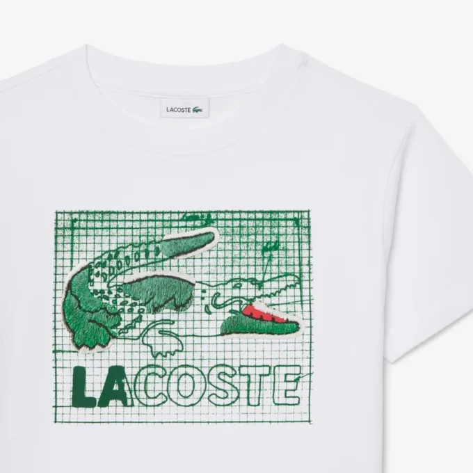 Katoen T-shirt met grafische print