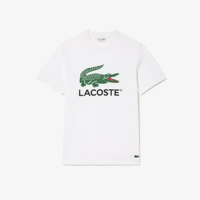 Katoen T-shirt met kenmerkende print voor heren