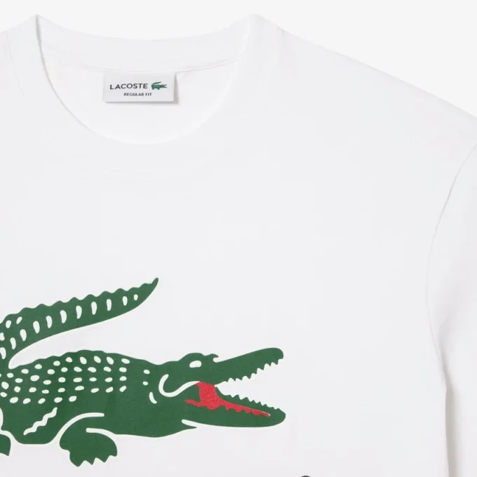 Katoen T-shirt met kenmerkende print voor heren