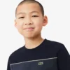 Katoen T-shirt met kleurblokken