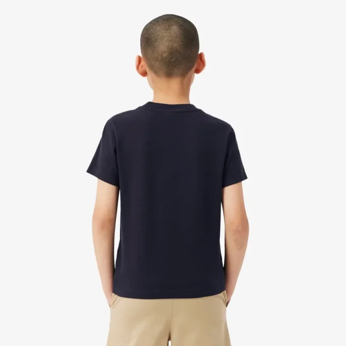 Katoen T-shirt met kleurblokken