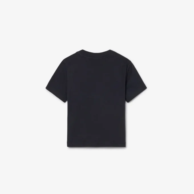 Katoen T-shirt met kleurblokken