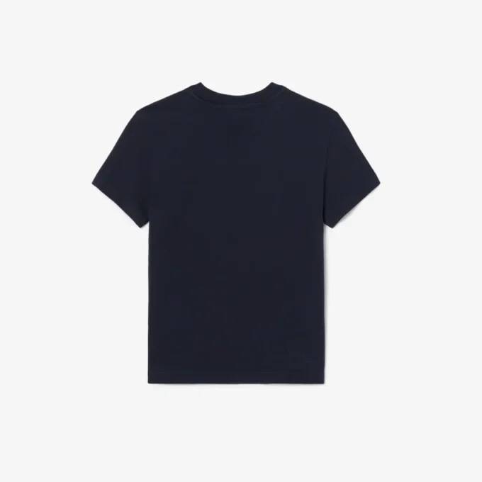 Katoen T-shirt met kleurblokken