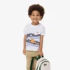 Katoen T-shirt met krokodillenprint