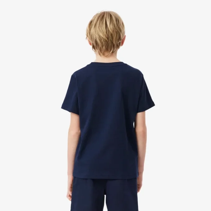 Katoen T-shirt met krokodillenprint